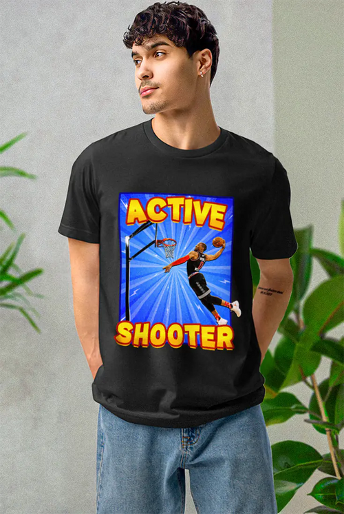Active Basketball Shooter - Tee